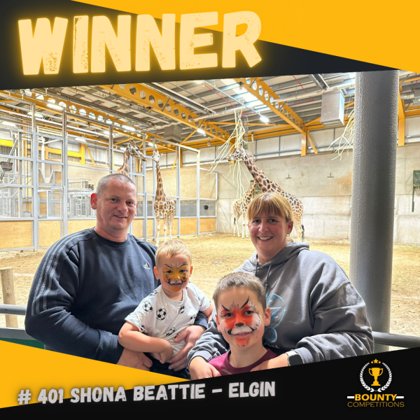 Won the Visit to Edinburgh Zoo with Overnight Stay in a Giraffe Suite at Hotel Indigo for Two Adults and Two Children